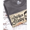 thumbnail image 3 of Peaky Blinders - Camiseta Póster Arthur Shelby Hombres (Gris), 3 of 5