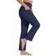 thumbnail image 5 of Pantalones deportivos de yoga de cintura alta para mujer - Leggings de entrenamiento con bolsillos - Poliéster/spandex - Tallas S-XXXL, 5 of 6