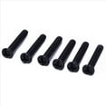 thumbnail image 3 of 18 Piezas Puente Tremolo de Guitarra Electrica Montaje de Selleta de Cuerda Tornillos y Resortes Conicos de Ajuste Negro, 3 of 5