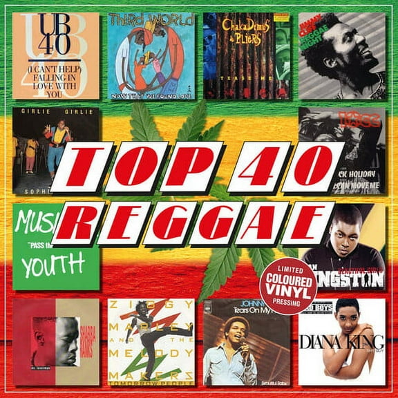 Various Artists - Top 40 Reggae / Various - 140-Gram Colored Vinyl - Music & Performance