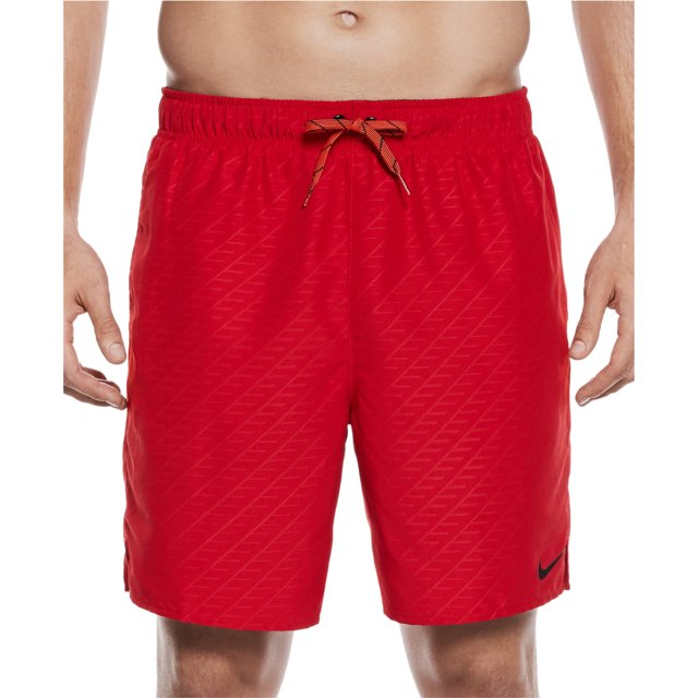 Nike Volley Bañador para Hombre Rojo Extragrande Traje de Baño
