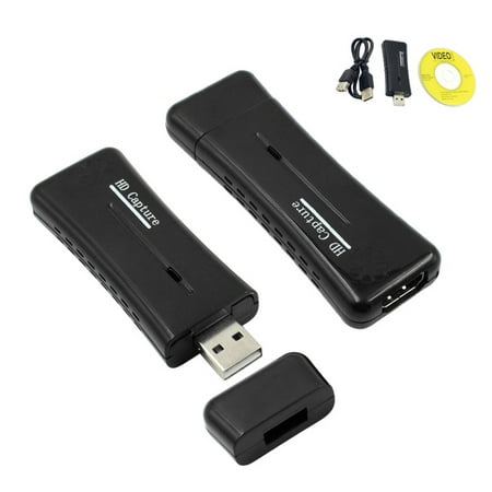 HD Video Capture Card, USB 2.0 1080P HD Game Capture Video HDMI Video Capture Cards Accessories For (Best Game Capture Program)