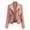 Pink, variant on Women Ladies Lapel Motor Jacket Coat Zip Short Punk Cropped Tops Zip up Women Purdue Womens Coat Women Cold Weather Jacket s Jacket Jacket Women Fitted plus Size Jackets for Women Woman Jackets