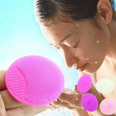 - 5Pcs Magic Silicone Blackhead Remover Facial Face Brush Cleansing Pad Dirt Remover Skin Care