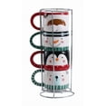 thumbnail image 1 of Holiday Time Stacking Mug Set, 1 of 5