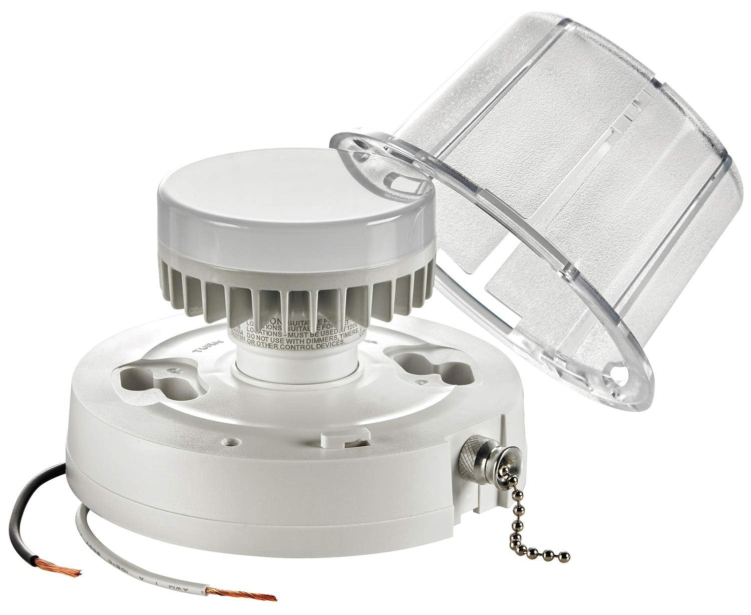 Leviton Electrical Accessory in White — UL Listed for US Residential Electrical Code Compliance, Drop-in NEC-Standard Wiring