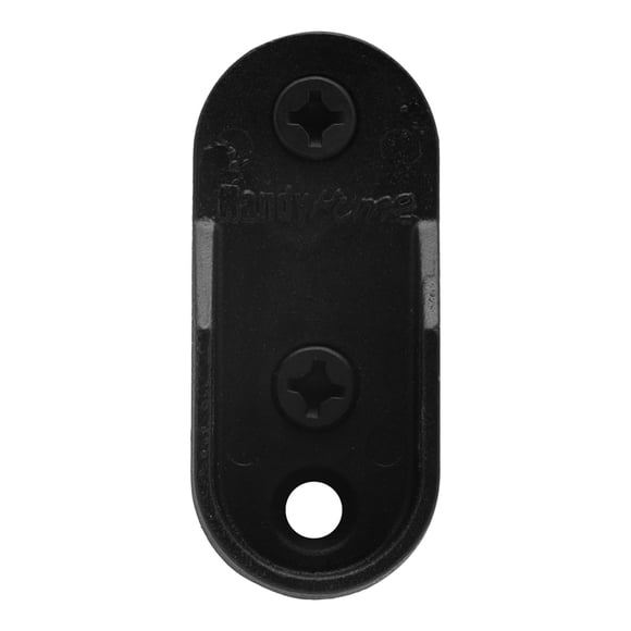 Pack De 3 Brida Handy Home Acero Negro 4.5X2X1 Cm