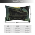 thumbnail image 2 of Pofeuu MoonNight Sky Crow Print Polyester Microfiber Plush Pillowcases, Super Soft and Cozy Pillow Case Covers with Envelop Closure（Pillow core not included）-14"x20", 2 of 6