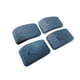 thumbnail image 5 of 4x cubiertas de protección de la manija de la puerta del coche manija de la puerta interior mangas protectoras de silicona Protector de la manija de Sunnimix Cubiertas de manijas de puertas interiores, 5 of 8