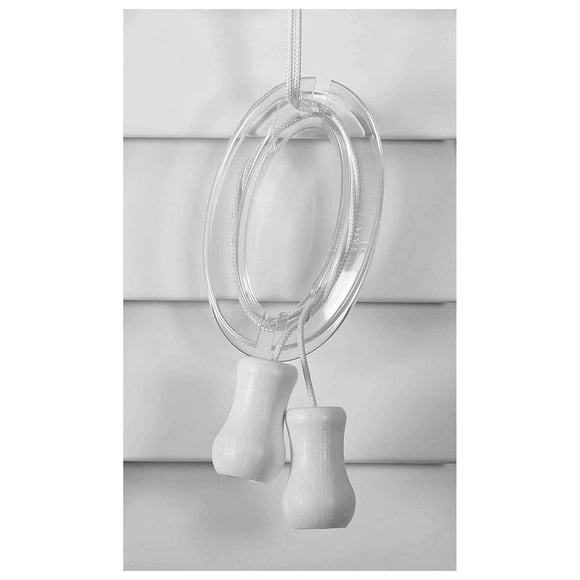 Bobinadora de cables para persianas Iba Innovations (paquete de 4) que no daña la pared