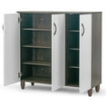 thumbnail image 6 of Anthea Three-door Shoe Cabinet with Four Shelves, 6 of 7