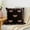 Black, variant on Lunxisen 1 Pcs Bow Throw Pillow Covers,Soft Plush Faux Fur Jacquard Cushion Case Decoration for Girl Gift Bedroom Holiday Home Couch(45*45cm)