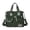 Green, variant on Nylon Tote Bag Waterproof Large Capacity Multi Pocket Travel Handbag Crossbody Bag for Outdoor Camping(Green-50x35x13cm)