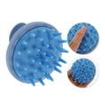 thumbnail image 4 of Unique Bargains 1 Pc Round Hair Shampoo Brush for Head Massage 2.95"x3.27" Blue, 4 of 6