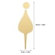 thumbnail image 2 of unbranded 2Ud De Para Puerta En Acrílico Dorado Con 3D Para Y Mujer Resistente Y Elegante, 2 of 8