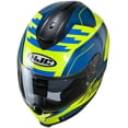 thumbnail image 3 of HJC C70 Koro Motorcycle Helmet Blue/Hi-Vis XS, 3 of 4