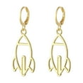 thumbnail image 3 of Fiudx Pendientes de Perla Azul con Gotas de Aceite, Diseño de Aro Chapado En Oro, para Uso Diario, Incluye Caja de Regalo, Accesorio de Joyería Elegante para Mujeres y Adolescentes., 3 of 4