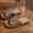 Brown, variant on Miluxas Women Shower Slippers Bathroom Slippers Sandals House Slippers Non Slip Shoes Dorm Shoes