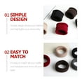 thumbnail image 3 of 10 piezas de anillos elásticos para el cabello, coleteros, bandas de goma para el cabello, coleteros para mujeres, 3 of 5