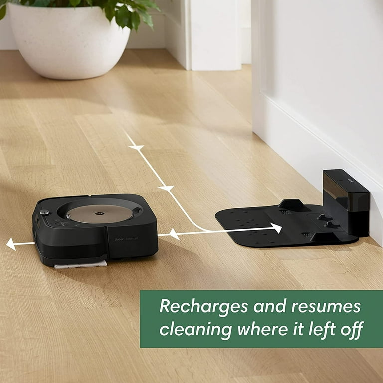 iRobot Braava Jet M6 Robot Mop, Wi-Fi Connected, Smart Mapping
