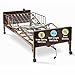 thumbnail image 3 of Semi Electric Hospital Bed with innerspring Mattress and Half Rails Included - for Home Care Use and Medical Facilities - Fully Adjustable, Easy Transport Casters, Remote - 80" x 36", 3 of 4