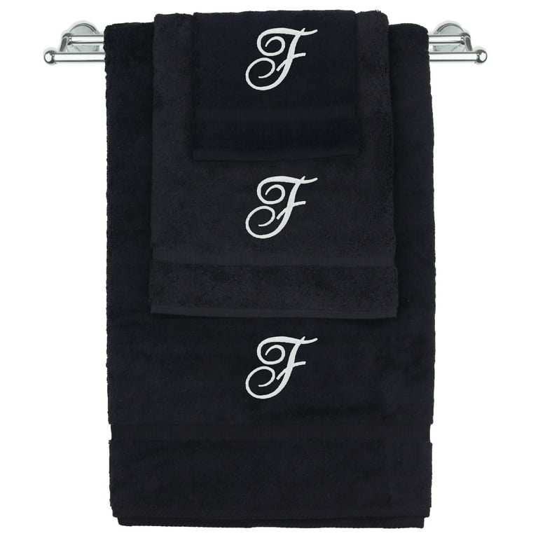 Initial towel set hot sale