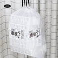 thumbnail image 3 of Bolsa de basura, 4 rollos de bolsa de basura gruesa blanca, bolsa de basura con cordón, innovación moderna, 3 of 8