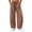 Brown*Fall Savings, variant on Kinrui Barrel Sweatpants for Women Wide Leg Ribbed Knit Lounge Pants Drawstring Elastic Waist Sweat Pant with Pockets Black S