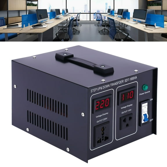 1000W Voltage Converter Step Up/Down 110-120V to 220-240V Transformer Heavy Duty
