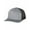 LT Gray/White, variant on Adjustable Trucker Hat Mesh Snapback 2-Tone Baseball Cap Visor Unisex (Navy)