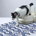 thumbnail image 2 of SussexHome Pets Ultra-Thin Cat and Dog Litter Mat for Litter Box - Washable Soft Natural Cotton Cat and Dog Feeding Mat - Paws-Kind Slip Resistant Place Mat - 2' x 3', 2 of 7