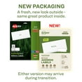 thumbnail image 3 of Avery EcoFriendly Address Labels, 1" x 2-5/8", 750ct (48160), 3 of 11