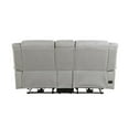 thumbnail image 4 of Lexicon Brennen Microfiber Dbl Reclining Love Seat with Center Console in Mist, 4 of 5