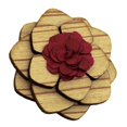 thumbnail image 3 of Pin De Broche De De De Hombres Del Vintage Para El Del Partido Del Ramillete Regalos 3 Salvador Pin de broche de madera, 3 of 5