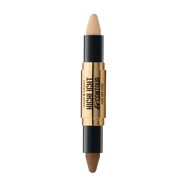 Hard Candy Look Pro! Highlight & Contour Duo, 1096 Light, 0.0184 oz