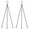 Black, variant on Luxtrada 2PCS Hanging Flower Basket Chain Plant Pot Hanger Planter Chains Outdoor Garden Decor (Silver)