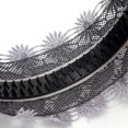 thumbnail image 3 of Diadema de encaje multicolor antideslizante Diademas duras con recorte de cabeza ancha para mujeres y niñas, 3 of 5