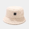 thumbnail image 1 of Gorro de pescador de peluche Bob, gorro de mujer, gorro de pescador de piel sintética cálido para invierno, gorro de pescador de felpa cálido para hombre y mujer, 1 of 5