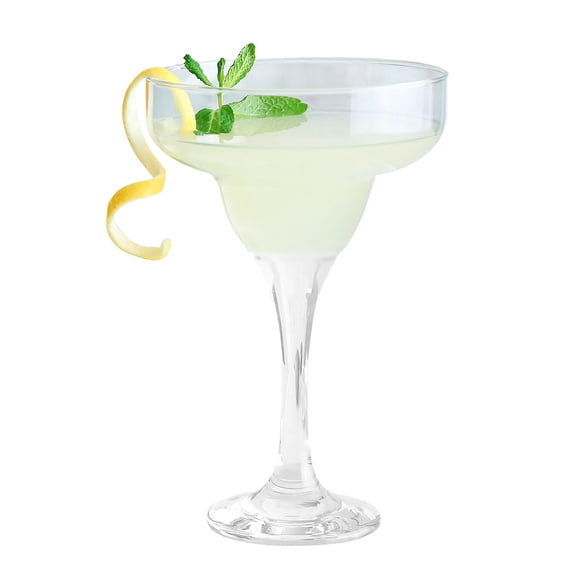 Juego de 6 Copas Cristal Vidrio para Margarita y Coctelería 290 ml