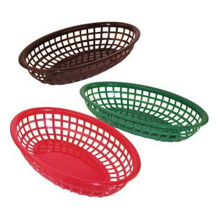 Brown Oval Basket - 9-1/4