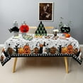 thumbnail image 3 of Halloween Spider Web Tablecloth Rectangle, Halloween Table Cloth Rectangle 60 x 120 Inch, Halloween Tablecloths for Rectangle Tables, Halloween Table Cover for Party Decor, 3 of 4