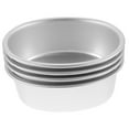 thumbnail image 4 of PAMINGONO Set of 4 Aluminum Cake Pans Non-Stick Bakeware Easy Release for Home Baking, 4 of 8