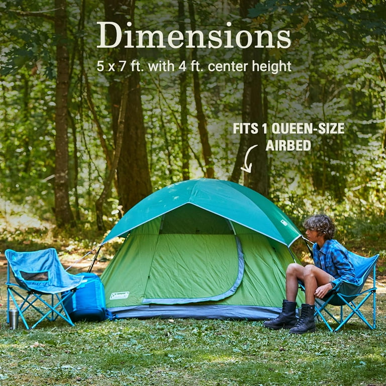 Coleman, Camping Tent, Sundome 2-Person, WeatherTec system