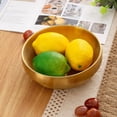 thumbnail image 6 of ABPETE 7.4 INCH Decorative Bowl, Key Bowl for Entryway Table, Key Holder Bowl, Decorative Bowls for Home Decor(Gold), 6 of 12