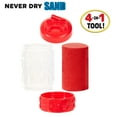 thumbnail image 3 of Wonder Factory Never Dry Single Sand – Red- Never Dries Out and Gluten Free Ages 3+, 3 of 11