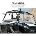 thumbnail image 2 of A & UTV PRO Résistant aux Rayures 3-en-1 RZR Pare-Brise Ajustable pour 2014-2018 Polaris RZR 900/4 900 S1000 XP1000, 2 of 7