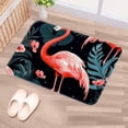 thumbnail image 5 of Flamingo Polyester Non-Slip Machine Washable Floor Rug, for Office, Chair Rugs Included, 5 of 6
