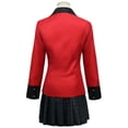 thumbnail image 3 of JK trajes escolares para niñas, uniforme de falda, ropa de Halloween, Anime, Kakegurui, Yumeko, Jabami, Yomoduki, Runa, disfraz de Cosplay, 3 of 4