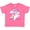 Hot Pink, variant on Inktastic Little Sister Unicorn Girls Toddler T-Shirt