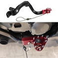 thumbnail image 3 of Dalazy Rear Brake Foot Pedal Lever Motorcycle Part for Crf-300 Crf300L Red, 3 of 5